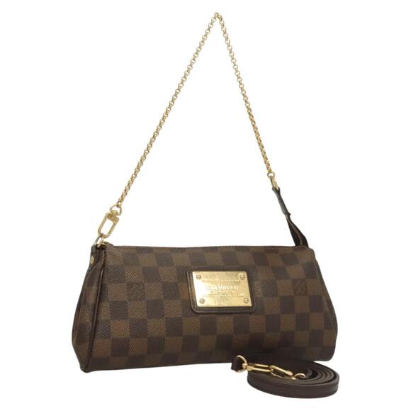 LOUIS VUITTON Damier Ebene Eva Shoulder Bag N55213 - Picture 1 of 16